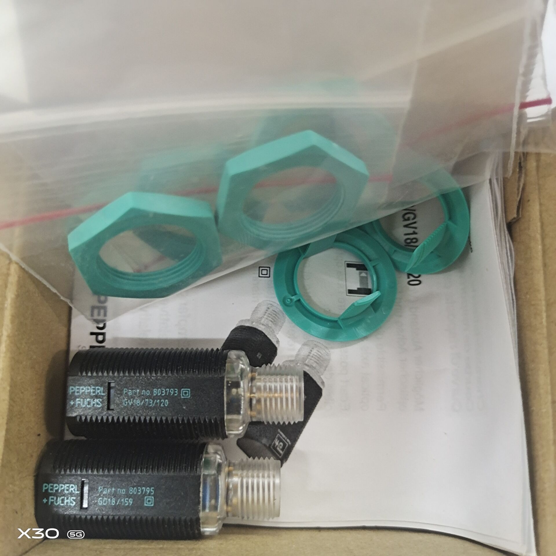 询价德国倍加福P+F对射光电开关传感器 GD18/GV18/73/120订货号18