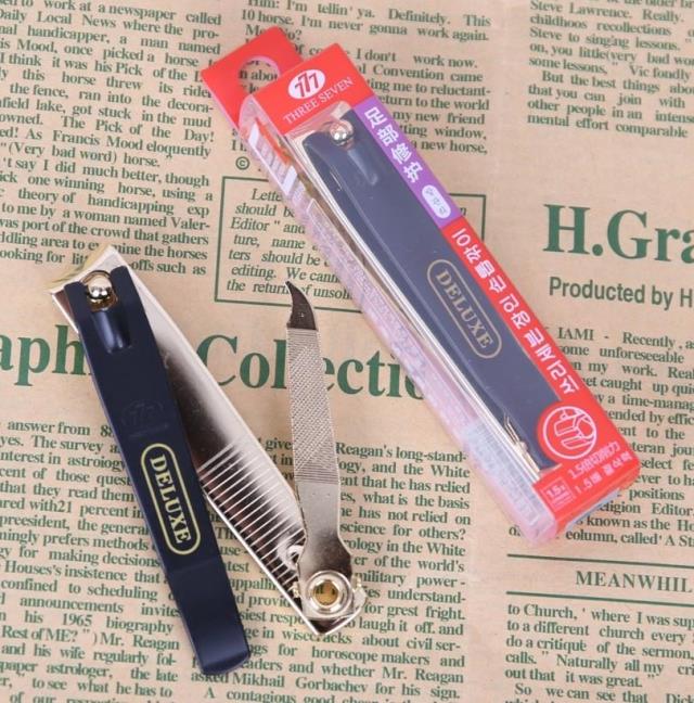 专柜正品韩国777指甲刀N-211GP 镀金大号指甲剪指甲钳777单剪