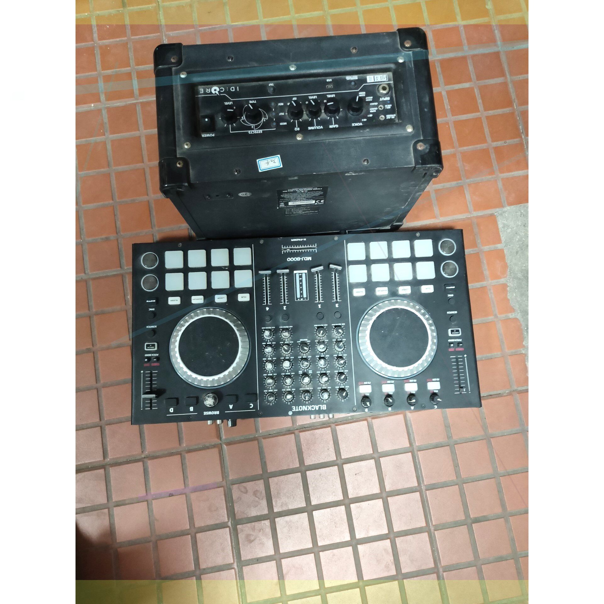 询价意大利Blacknote mdj8000数码打碟机 内置声卡议价