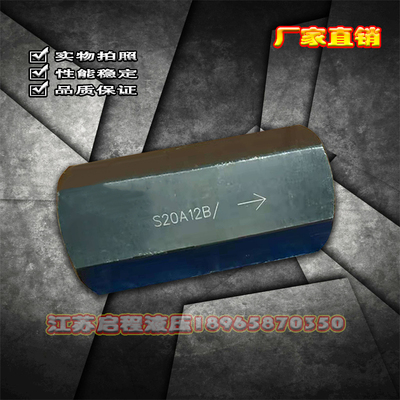 液压 单向阀 S10A12B S6A11 S8A32 S15A11 S20A22 S25A52 S30A12B
