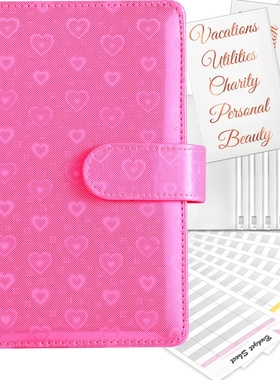 A6 aesthetic cute daily budget planner money saving book