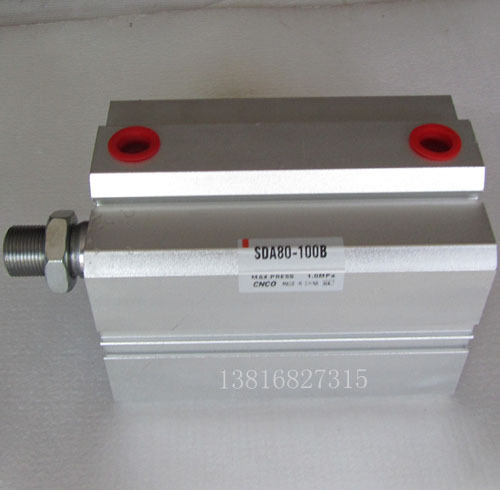 气动元件 气缸 薄型气缸 （亚德客型）SDA80X100-B