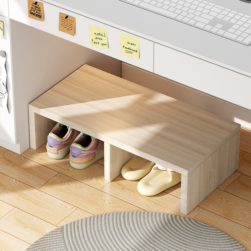 办公室落地脚垫多格鞋子摆放整理架工位桌下脚踏板增高木板防滑架,童装/婴儿装/亲子装,包包,淘宝优惠券,粉丝福利购,淘宝优惠卷