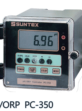 新款台湾SUNTEXPC350/PC310在线工业PH计OPR变送器酸碱度检测包邮