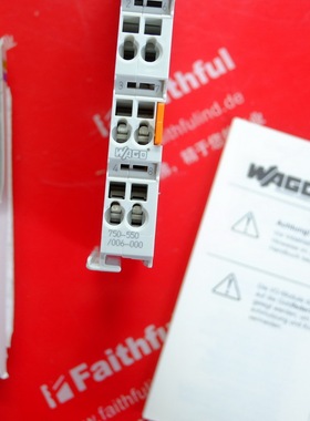 议价Wago 750-550/006-000 万可2通道模拟量输模块 I/O SYSTEM