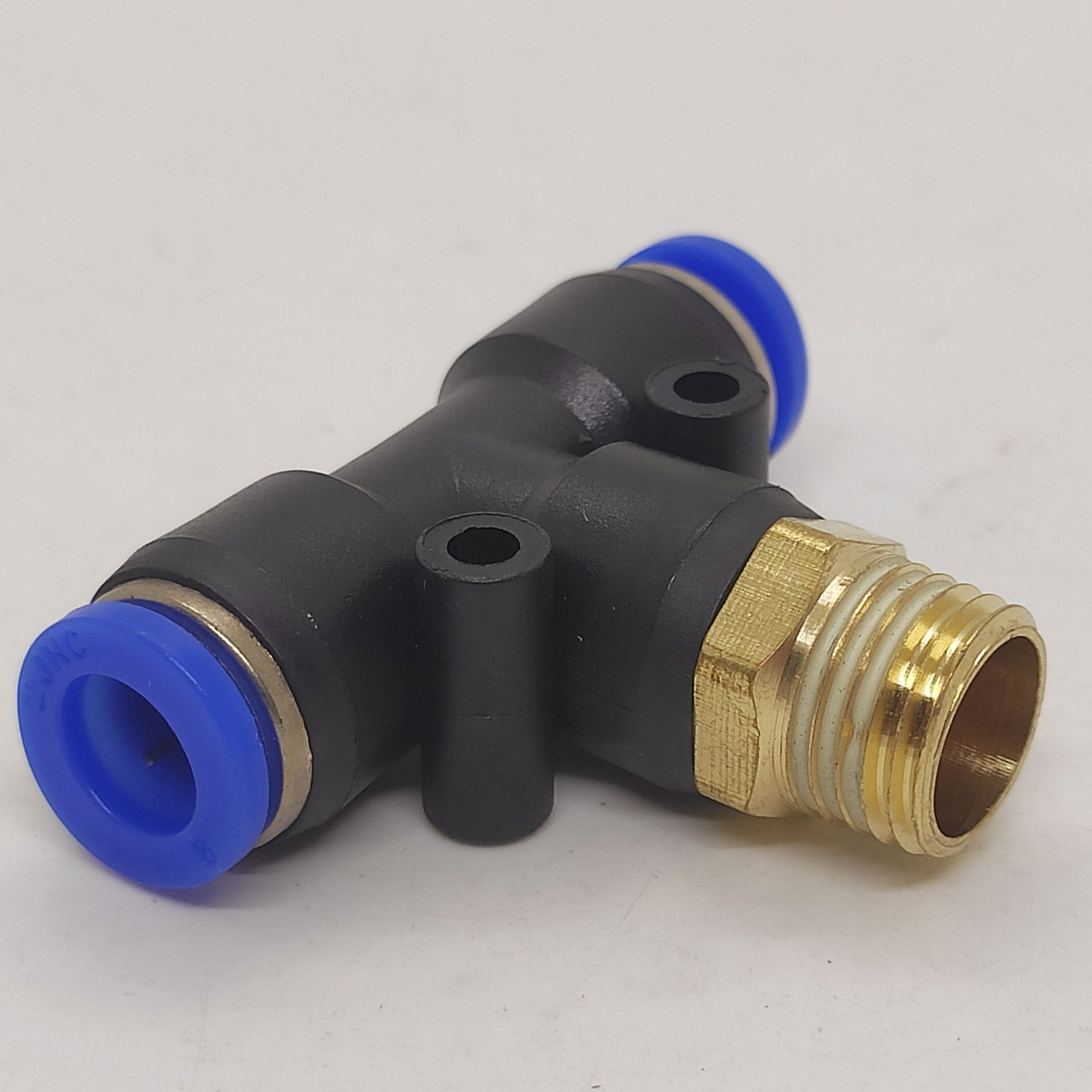 询价JNC杰恩西SPB-4 6 8 10 12 -16-04气动T型螺纹三通PB快速快插