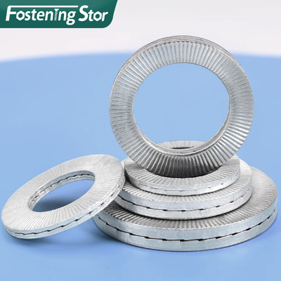 双叠自锁防松垫圈不锈钢
