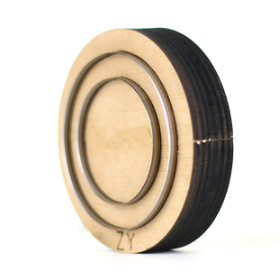 展悦激光刀模定做制DIY同心圆形冲孔刀皮具革吸塑包装纸箱模切刀