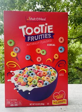 Malt O Meal tootie fruities美国进口美多麦水果彩色燕麦圈麦片