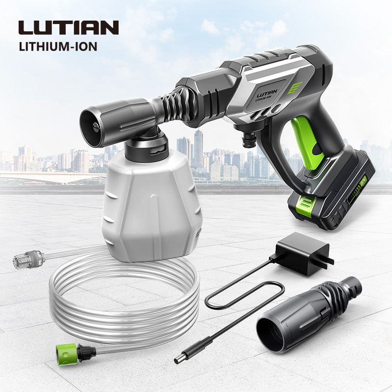 绿田无线锂电洗车机家用