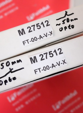 议价 M27512 易福门光纤传器 FT-00-A-V-X