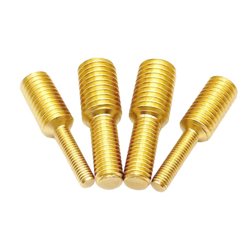 黄铜转换螺钉铜大小头转接螺丝纯铜变径螺柱双头连接异径螺栓m3m4