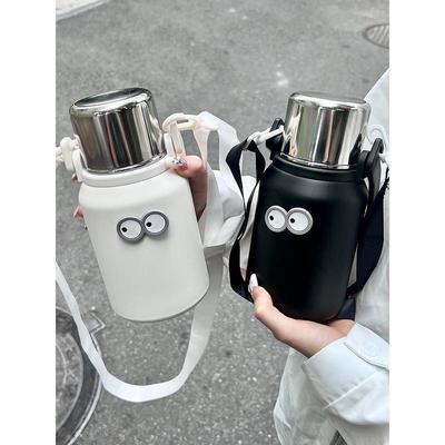 大容量不锈钢保温杯高颜