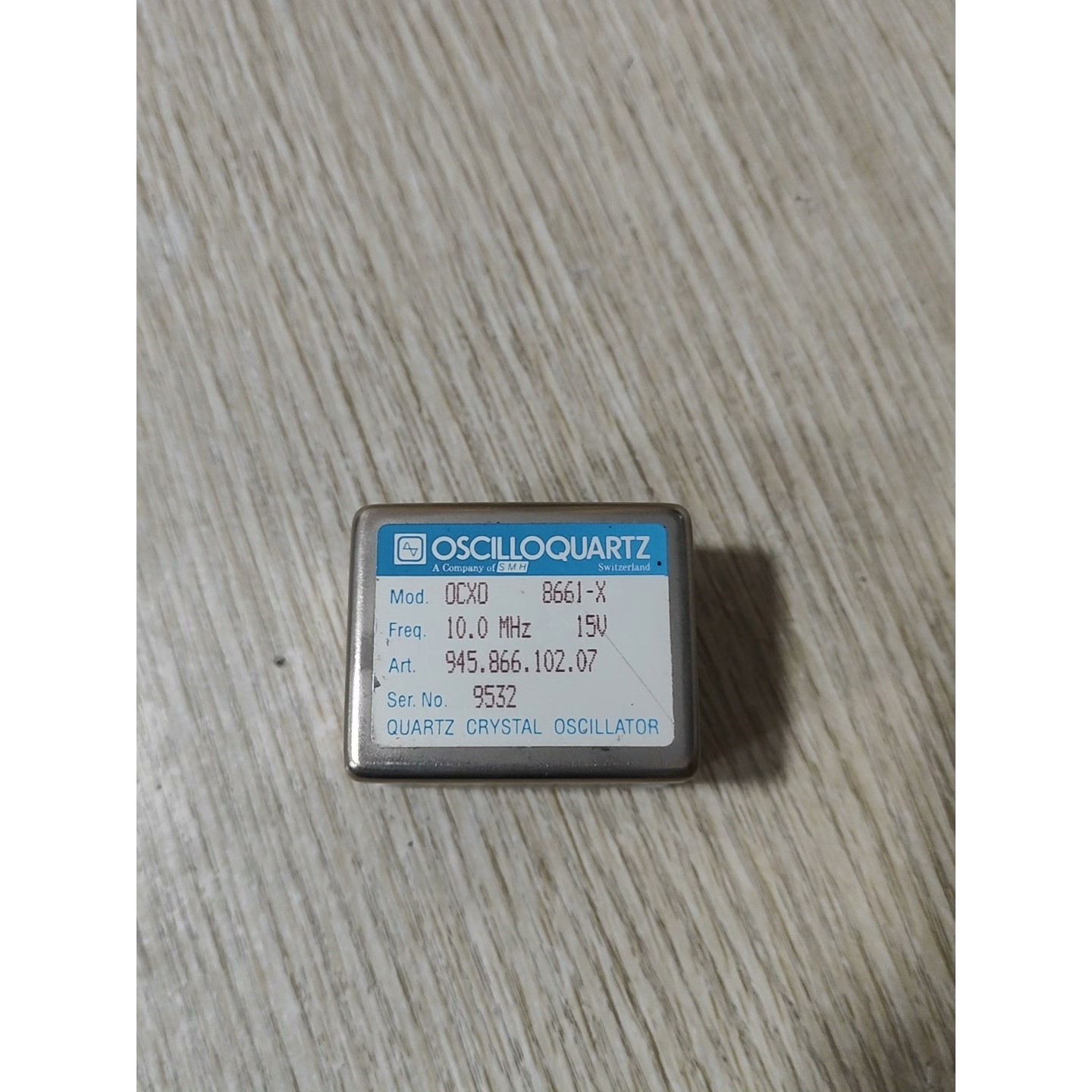 询价恒温晶振基准 OCXO8661-X 频率基准 10MHZ 1议价