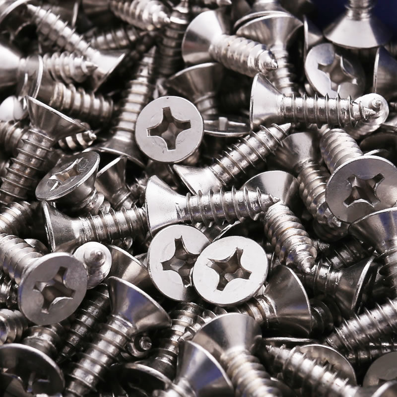 不锈钢沉头十字自攻螺丝