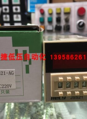 RELY无锡瑞莱 JSS21-AG 220V 时间继电器 JSS21 8脚 配底座