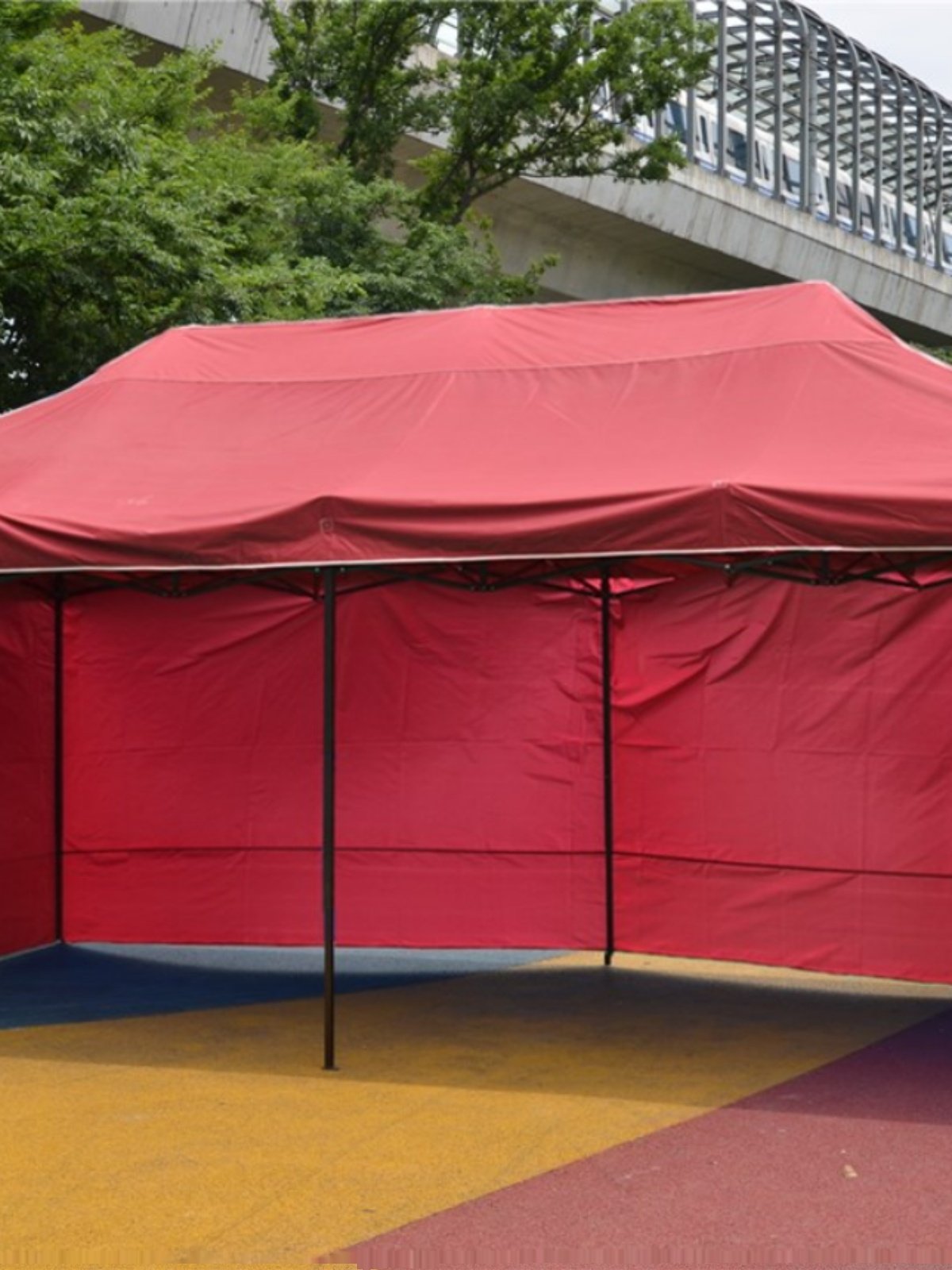 户外广告帐篷印字伸缩雨棚遮阳棚停车折叠摆摊四脚帐篷伞三面围布,户外/登山/野营/旅行用品,遮阳篷/雨篷/车篷/广告篷,淘宝优惠券,粉丝福利购,淘宝优惠卷