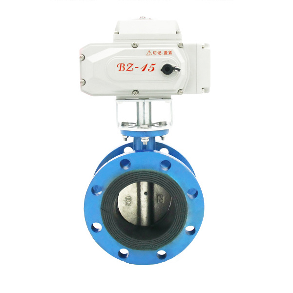 北泽自控电动法兰蝶阀软