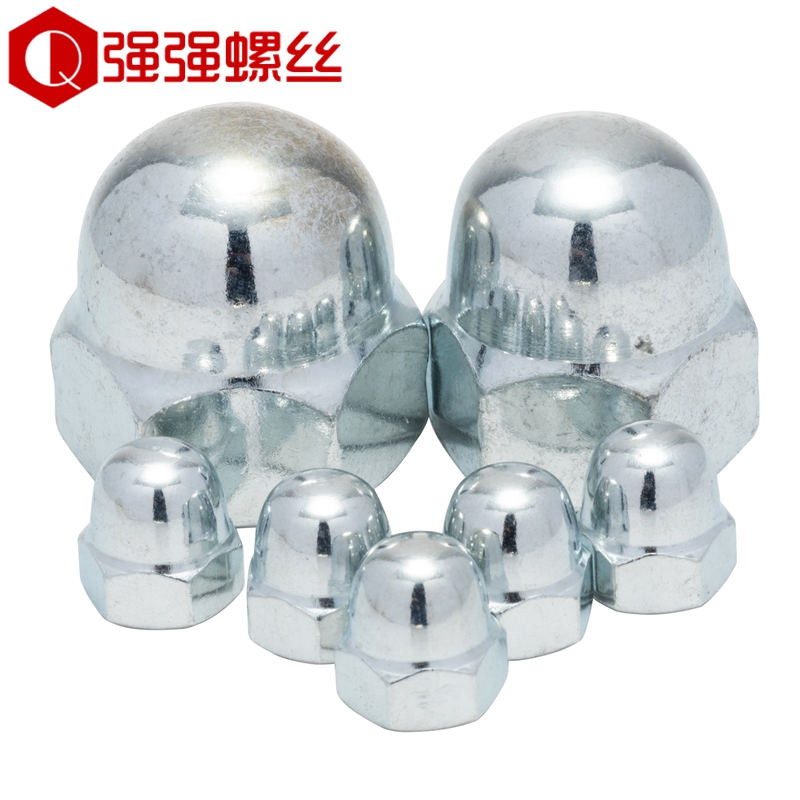 碳钢盖型螺母镀锌整体形