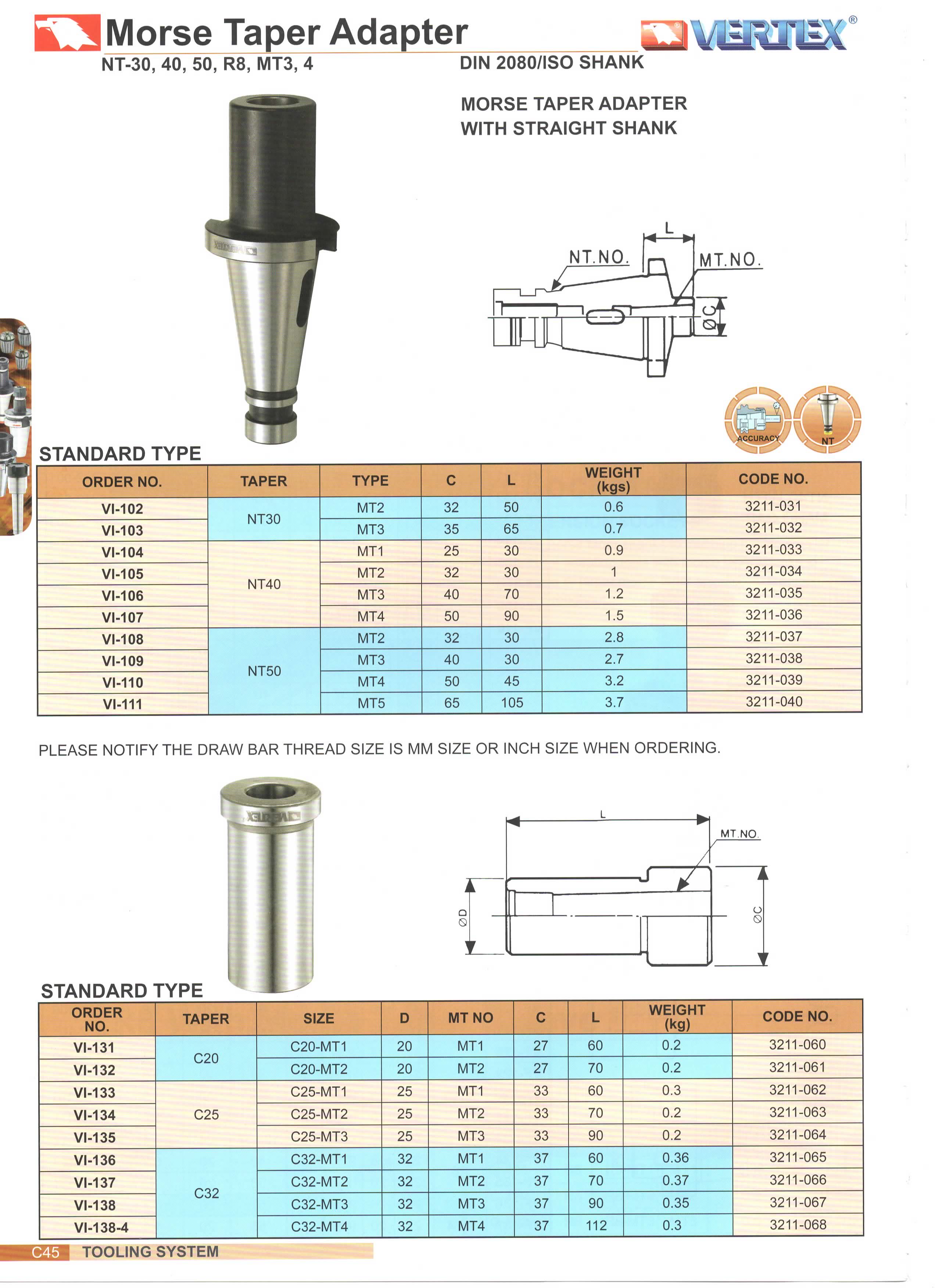 台湾鹰牌刀柄刀杆连接杆VF-129