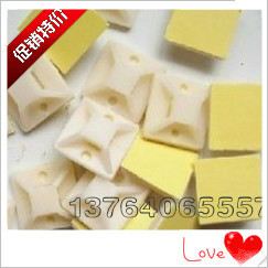 只自粘式尼龙扎带固定器