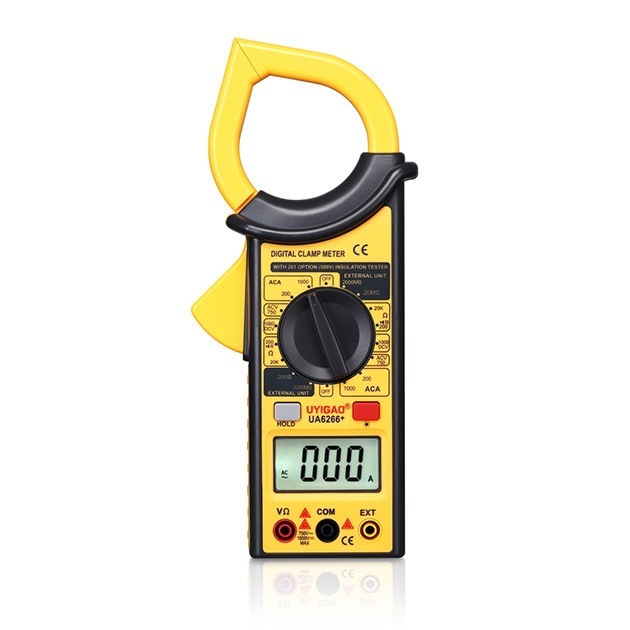 包邮优仪高UA6266+钳形表 大电流钳形万用表1000A大电压1000V钳表