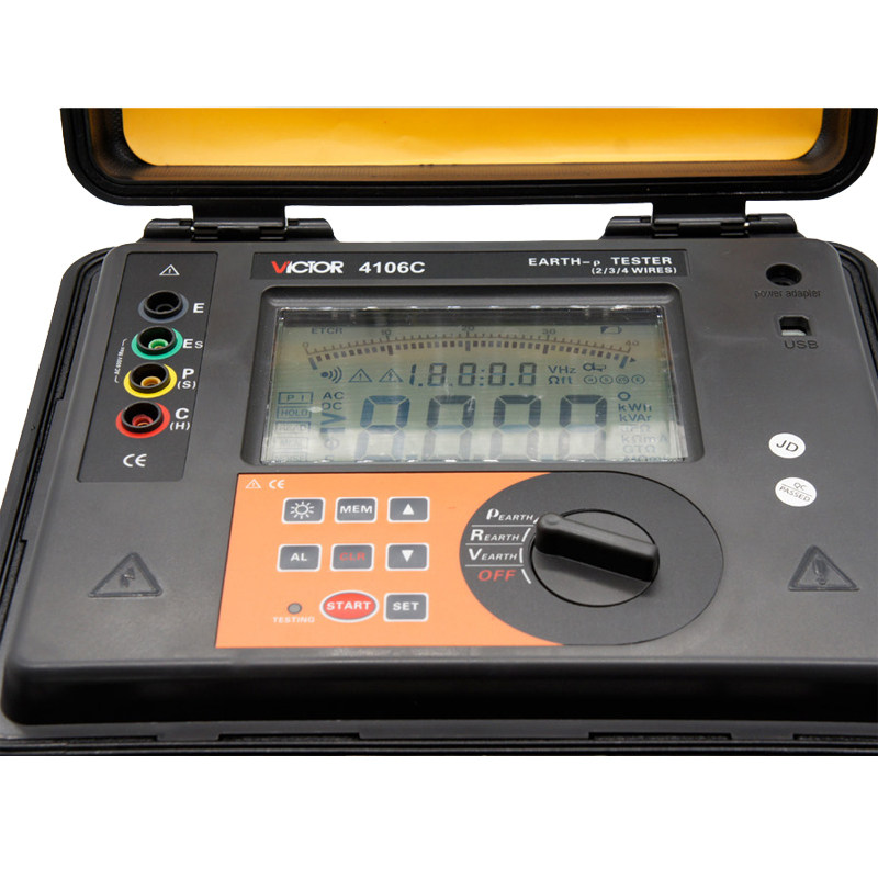 胜利接地电阻测试仪线双