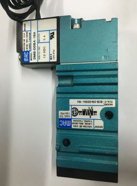 现货MAC电磁阀52A-31-B0B-DM-DDBA-1BA全新DC12V/DC24V秒发货