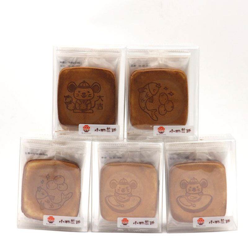 小林煎饼吉祥煎饼上海特产早餐鸡蛋煎饼薄脆饼干零食5盒*115g/盒