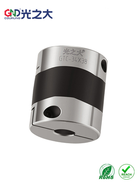 光之大GTC高响应橡胶夹紧高减振联轴器伺服替国外XGT2-30C连接器