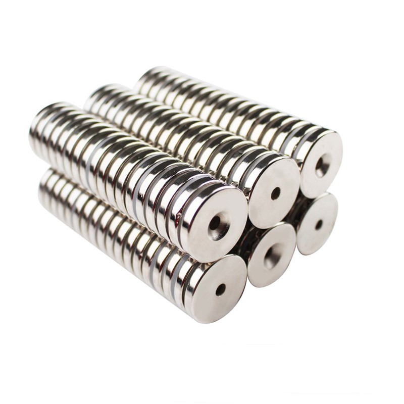 强磁铁C-NHXCC8-1m0-3/15-5 NHXCS12-4/20-5.5带孔钕磁铁25-4.5