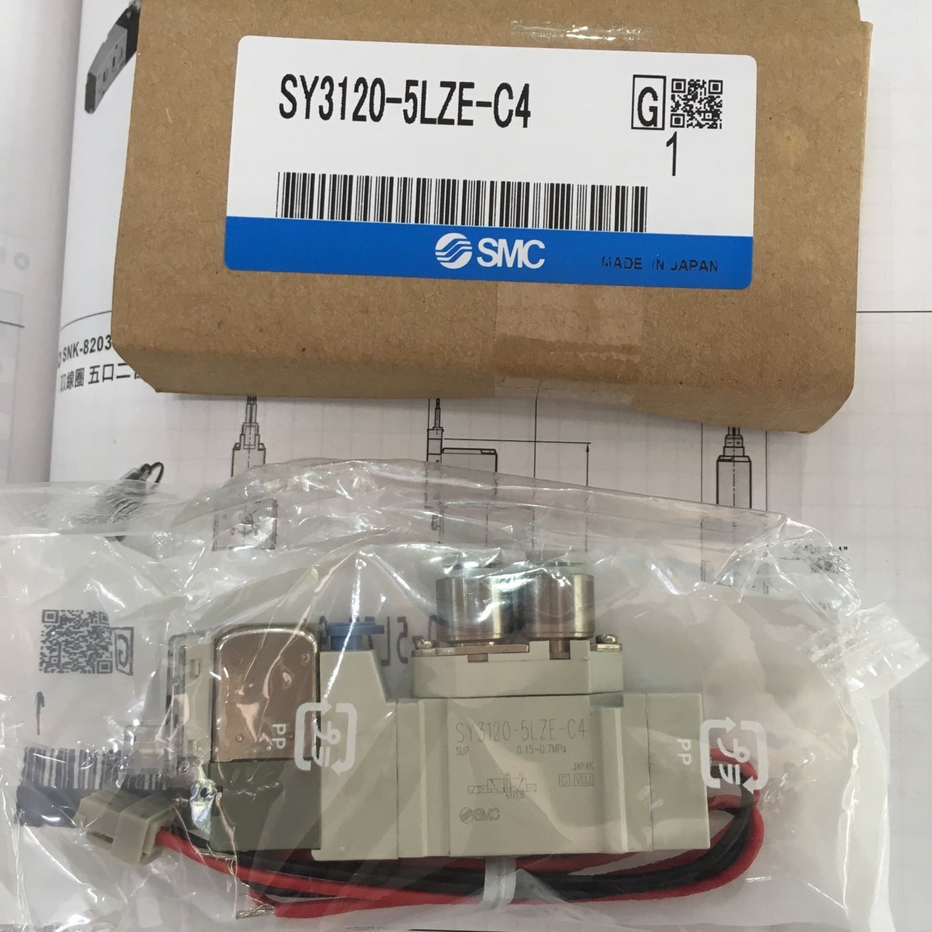 SMC 精品电磁阀 SY3120-5LZE-C4