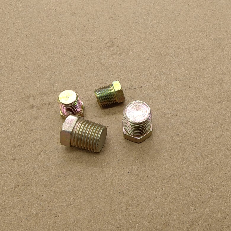 外六角实心堵头铁材料表