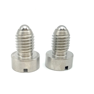 Z361/8*16一字槽波珠螺丝不锈钢球头柱塞Z361/12*22耐高温现货