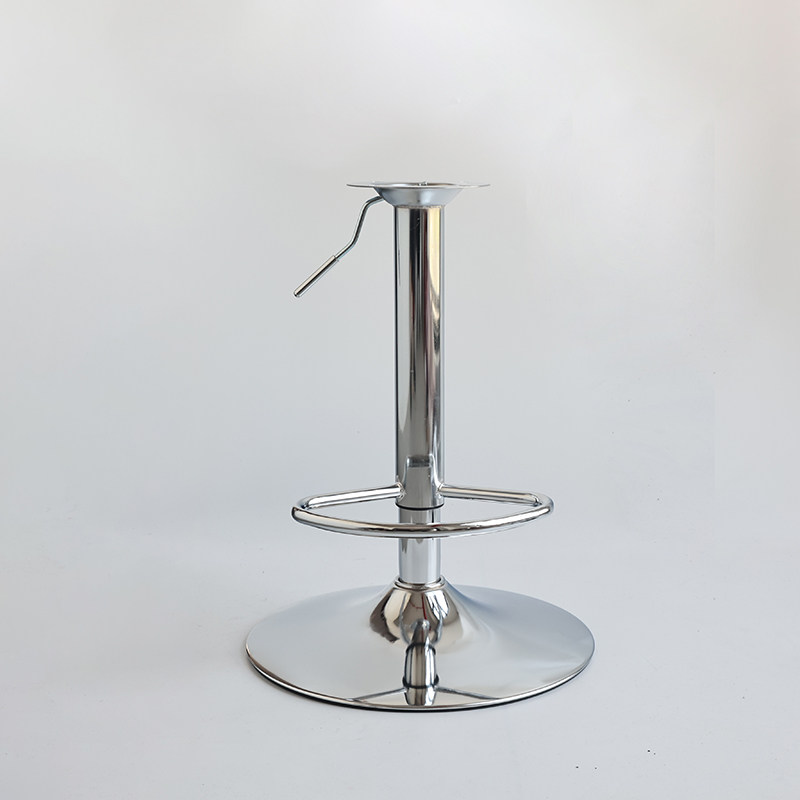 酒吧椅子通用配件吧台椅底座酒吧凳底盘 喇叭盘高脚凳底搁脚全套