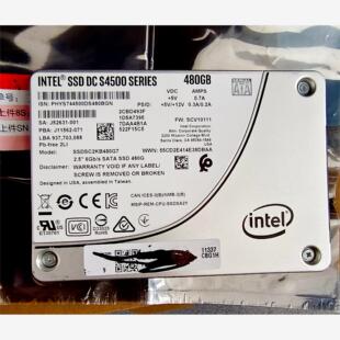 全新二手英特尔S4500 SSD议价商品 480G