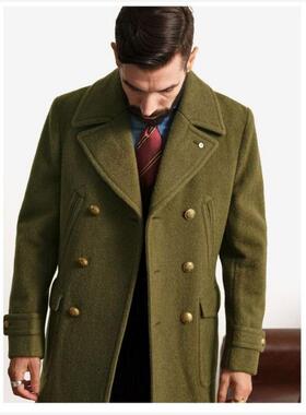 Clothes Trench Coat Men Winter Jackets Jacket Casual long