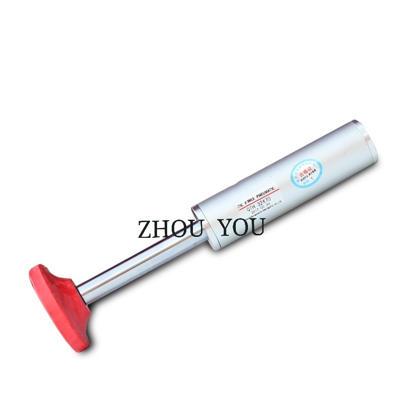 铰链钻防滑压料弹簧气缸  压料磨菇头 32*70弹簧压料气缸