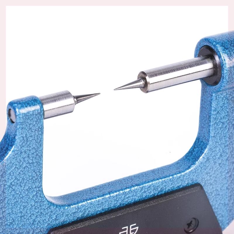 青海量双尖头外径千分尺