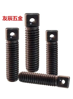 FFE01-M8/10/12-L15/20/25/30/35弹簧用支柱两平面颈部全螺纹型