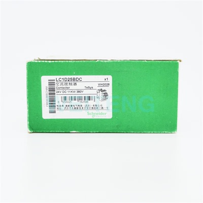 施耐德 LC1D25BDC 直流控制接触器11KW三相24VDC TeSys Contactor