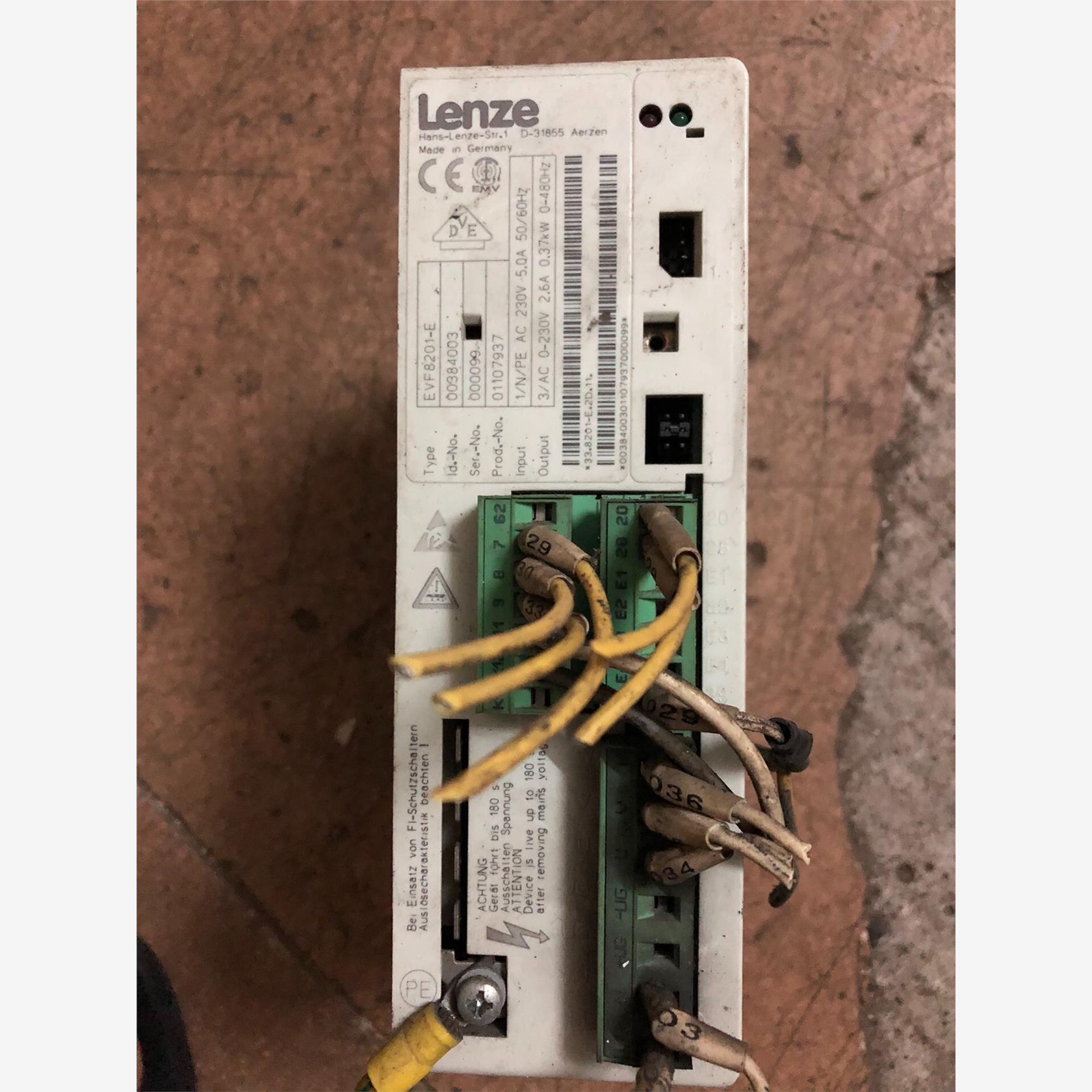 伦茨变频器33.8201_E 0.37KW，二手拆机两台，成-议价商品