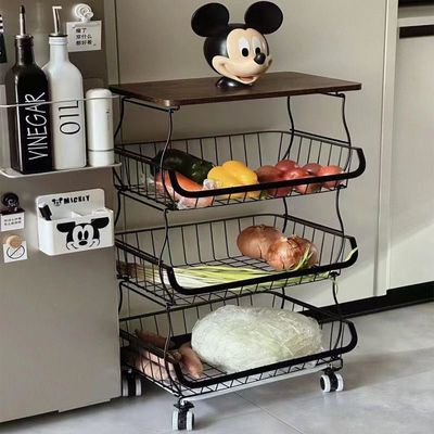 多功能收纳架落地可移动