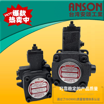 ANSON安颂液压PVF-12/15/20-35/55/70-10S 30 40 11S变量叶片油泵