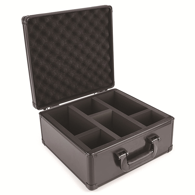 厂家供应 铝合金工具箱 加强型铝合金展示箱 可调节卡片收纳箱