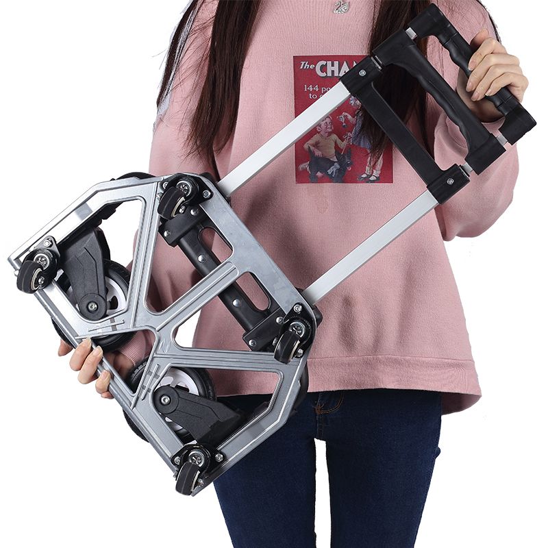 家用手拉车便携买菜推折