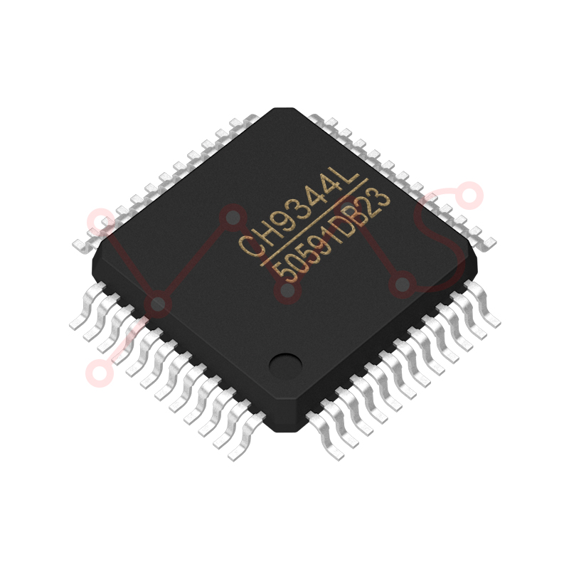 原装正品 CH9344L LQFP-48 USB转4串口芯片 YMSIC*