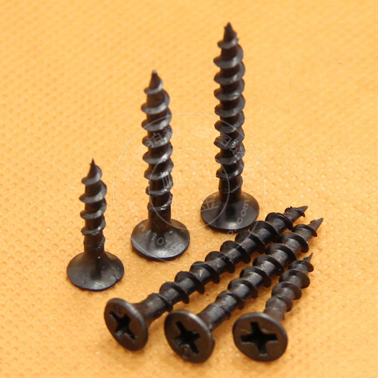 家具发黑沉头螺钉快速牙