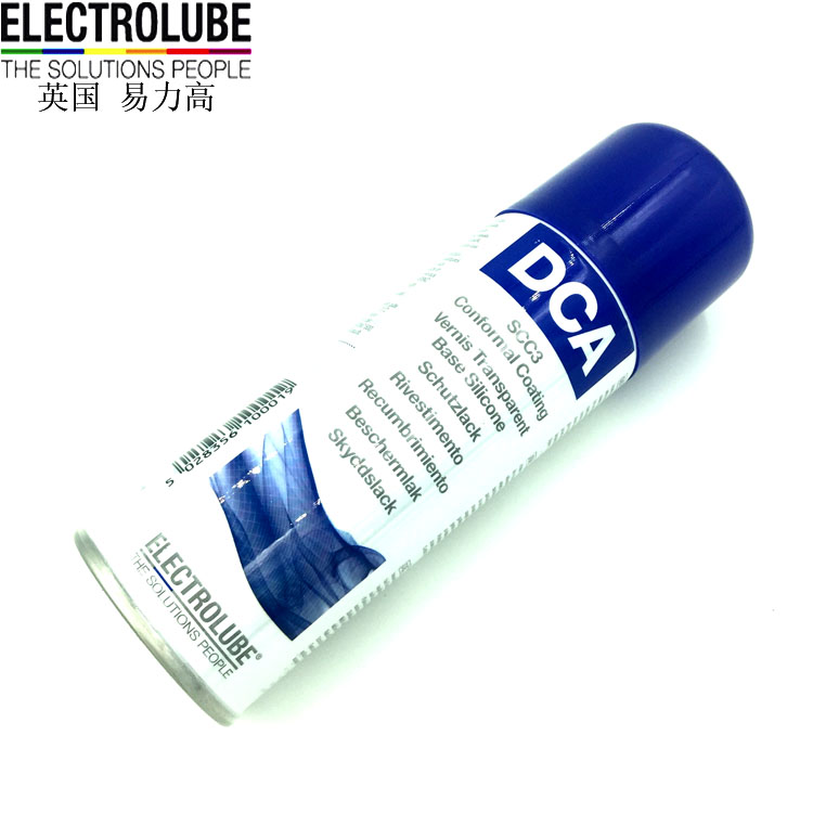 英国进口易力高DCA200H 05L 喷雾型绝缘漆 SCC3 防潮透明保护漆