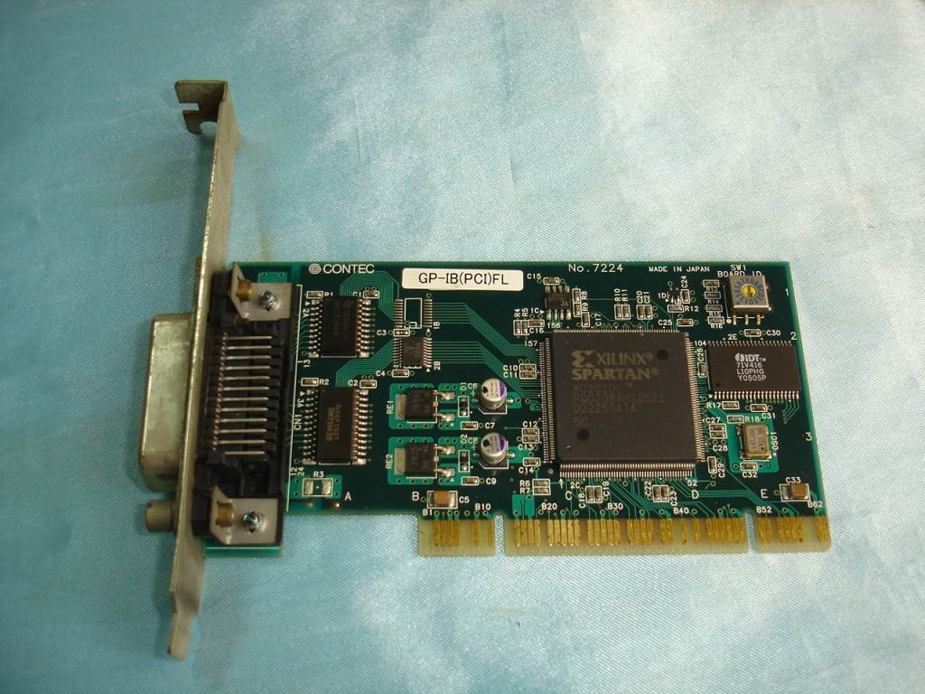 9成新二手CONTEC公司的GP-IB（PCI)FL No.7224 GPIB卡